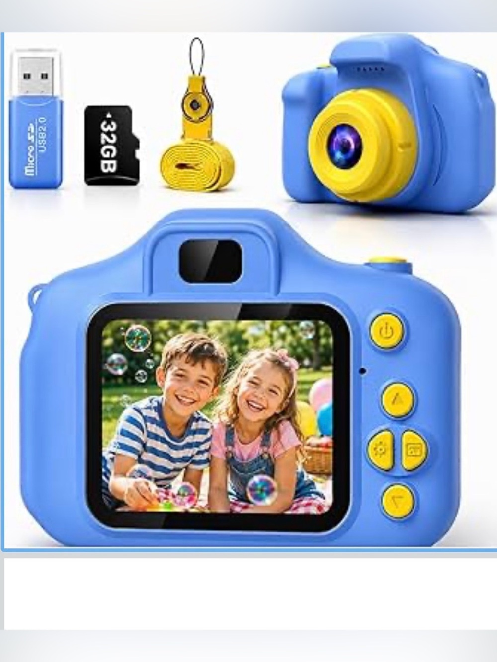 Kids Digital Camera with 32GB SD card